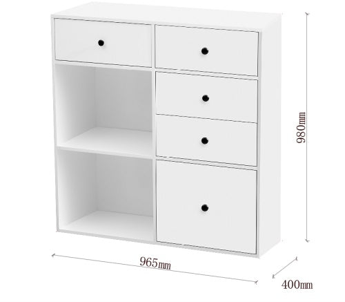 Elegant Storage Cabinet With Drawers