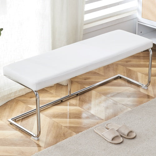 Shoe Changing Stool - White