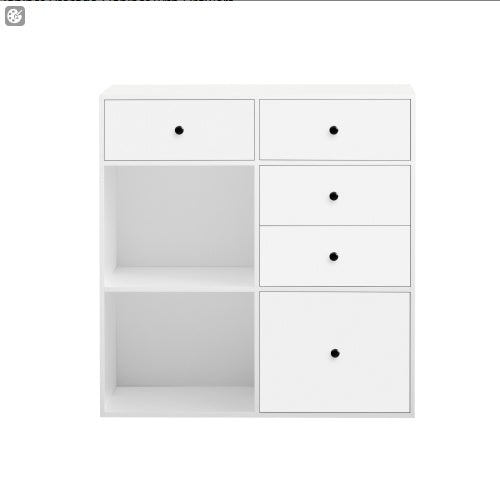 Elegant Storage Cabinet With Drawers