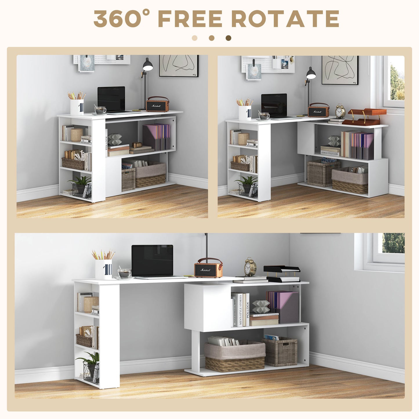 360 Rotating Office Desk